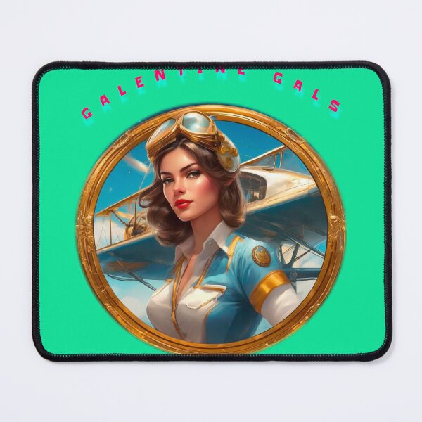 Item preview, Glam galentine gal pilot designed and sold by sailorsam1805.