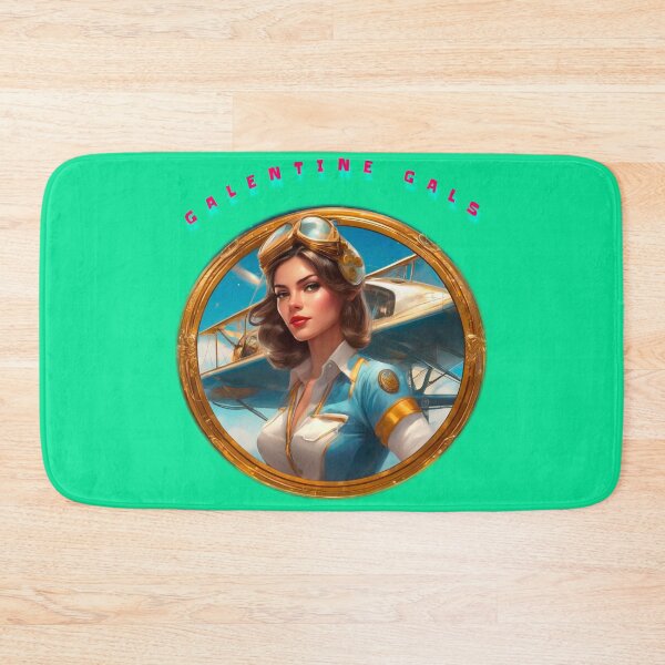 Item preview, Glam galentine gal pilot designed and sold by sailorsam1805.