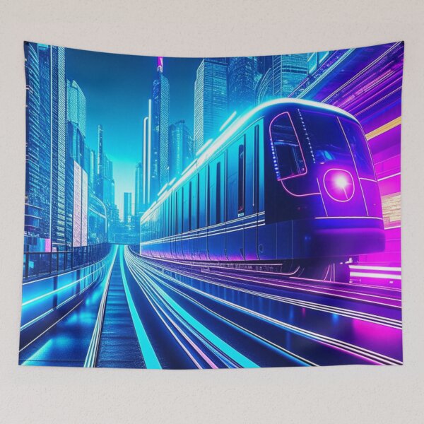 Item preview, The Supersonic Train. designed and sold by EpicArtPrints.