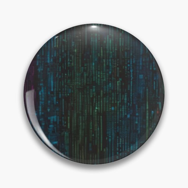Item preview, Imagine a vibrant canvas illuminated by a cascade of colorful binary code designed and sold by cyproshop.