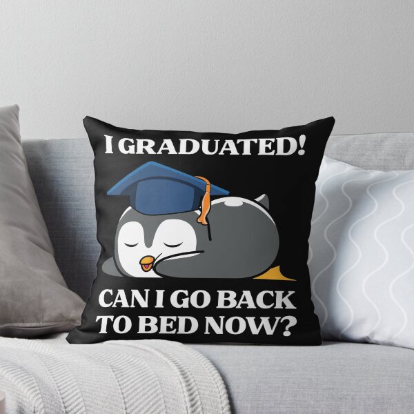 Item preview, Post-Graduation Dreams: Penguin's Plea for Peaceful Repose designed and sold by BorczVisuals.
