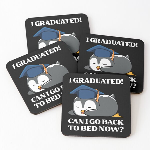 Item preview, Post-Graduation Dreams: Penguin's Plea for Peaceful Repose designed and sold by BorczVisuals.