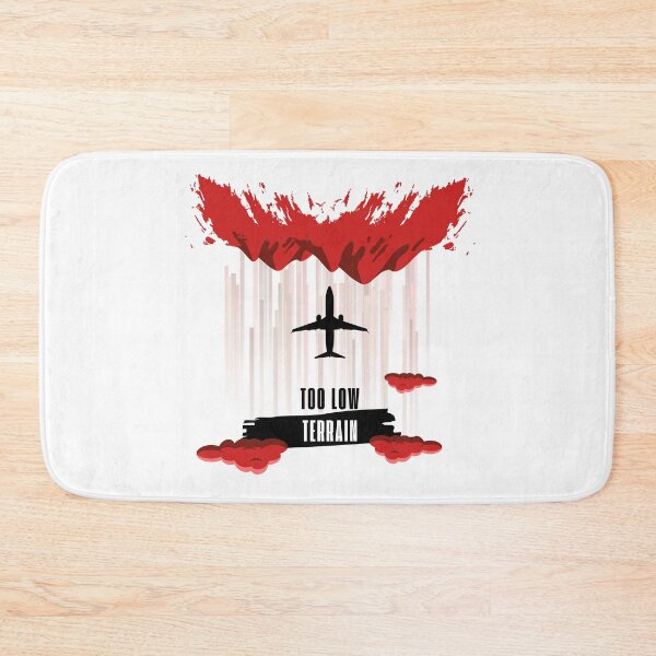 Item preview, Too Low - Terrain Airplane Vector Art designed and sold by FlammableTacoTS.