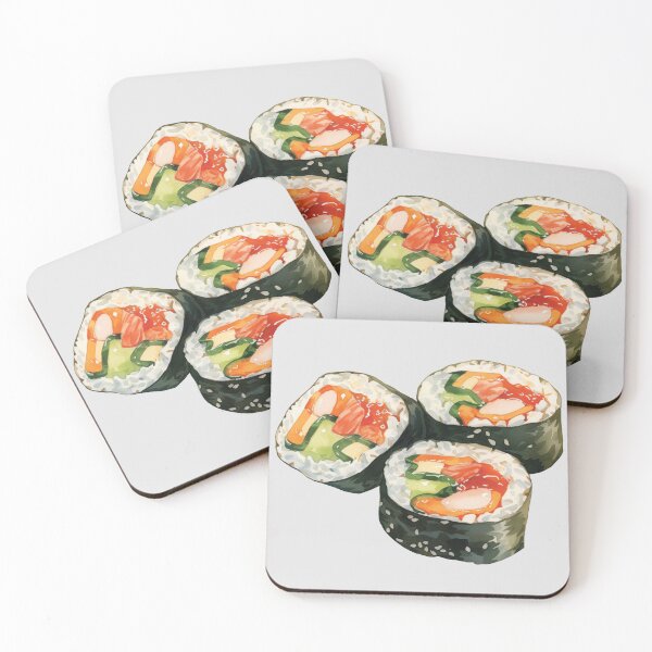Item preview, Gimbap - Korean Seaweed Rice Rolls designed and sold by Alicia Chee.