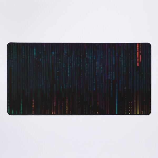 Item preview, Imagine a vibrant canvas illuminated by a cascade of colorful binary code designed and sold by cyproshop.