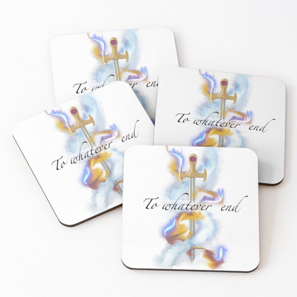 Item preview, To whatever end Aelin and Rowan quote designed and sold by BookishCouture.