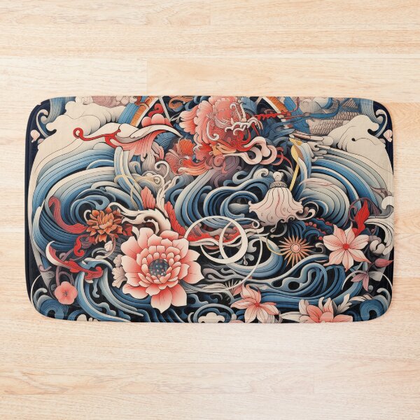 Item preview, Samurai Crest Symphony designed and sold by Obsidian Ink by Wilshire.
