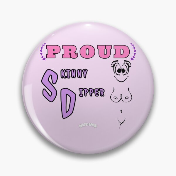 Item preview, Proud Skinny Dipper F Bits designed and sold by NUDIMS.
