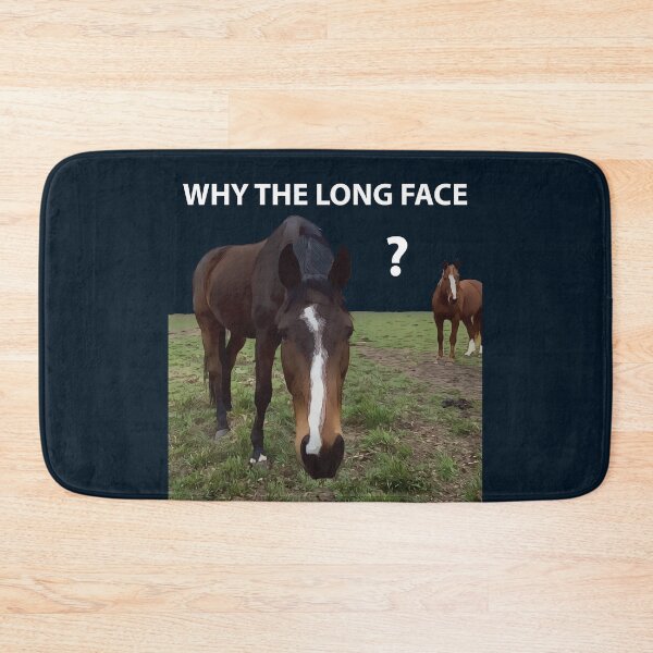 Item preview, Why The Long Face? - Funny Horse designed and sold by Lakeric Cityscapes.