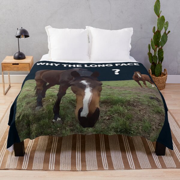 Item preview, Why The Long Face? - Funny Horse designed and sold by Lakeric Cityscapes.