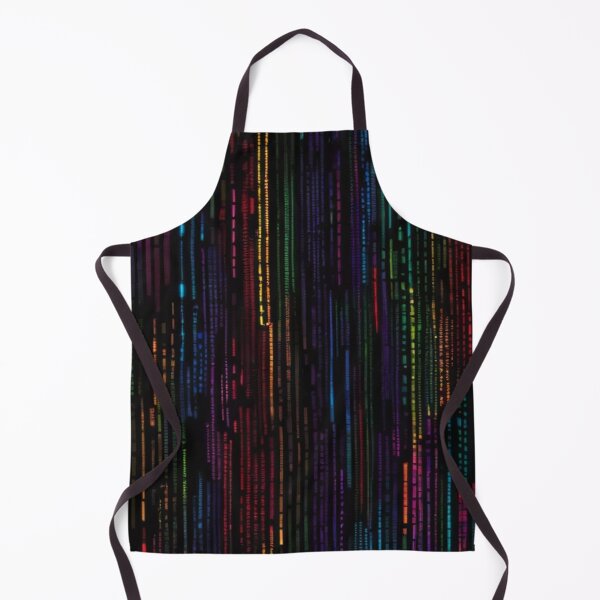 Item preview, Imagine a vibrant canvas illuminated by a cascade of colorful binary code designed and sold by cyproshop.