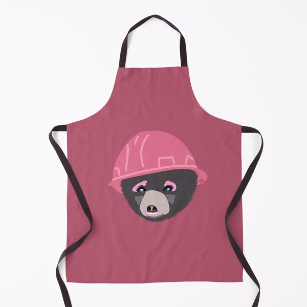 Item preview, Pink Hard Hat Construction Apprentice Bear Cub designed and sold by TheTradesStore.