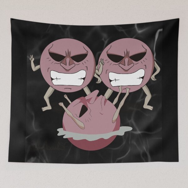 Item preview, JIBAKU-KUN (BUCKY) ART PRINT (FAN ART) designed and sold by GMICHAELSF.