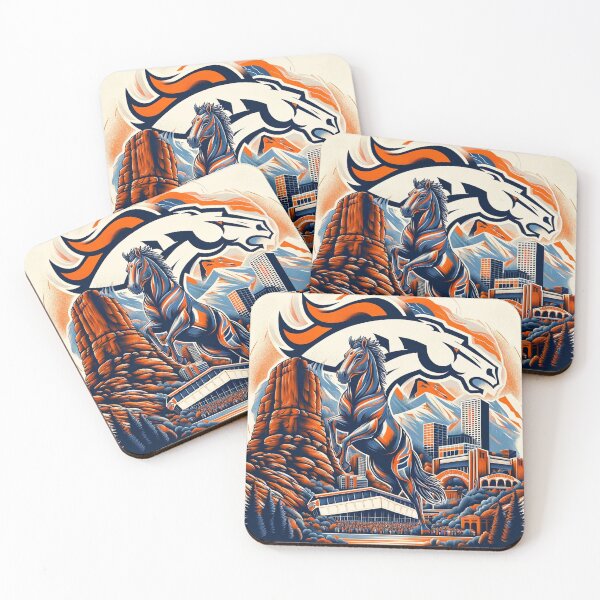 Item preview, Denver Broncos Spirit Artwork designed and sold by ArtfulMiller.