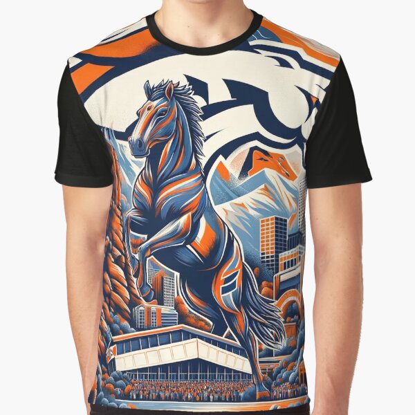 Item preview, Denver Broncos Spirit Artwork designed and sold by ArtfulMiller.