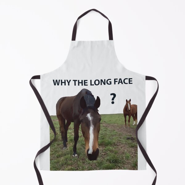 Item preview, Why The Long Face? - Funny Horse designed and sold by Lakeric Cityscapes.