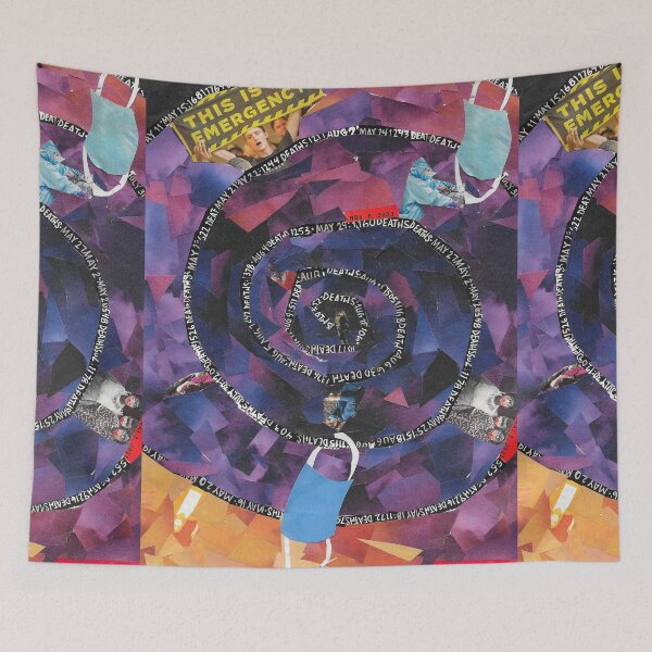 Item preview, Covid Spiral designed and sold by cajunhusker.