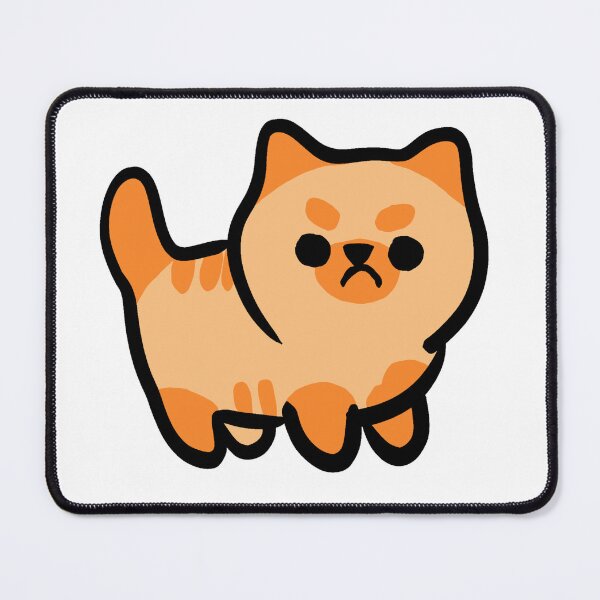 Item preview, Cute Mad Tabby Kitty Cat designed and sold by BaroqueArtistCo.