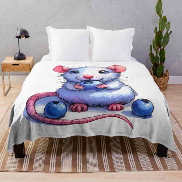 Item preview, If You Give A Mouse A Blueberry designed and sold by pixiedustpaint.