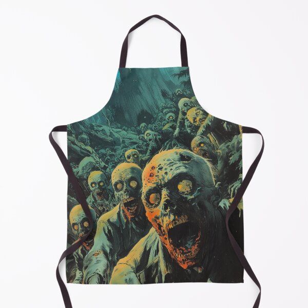 Item preview, Spread Of The Undead! Zombie Horde Art in Retro Comic Style designed and sold by KellerApparelCo.
