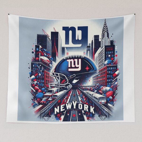 Item preview, New York Giants Urban Energy Artwork designed and sold by ArtfulMiller.