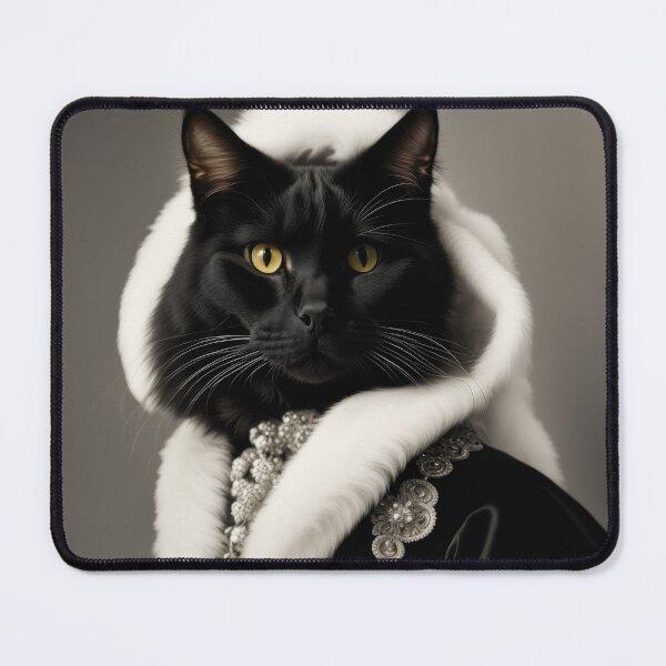 Item preview, Anthropomorphic Cat Collection - Domestic Longhair Black Cat #13 designed and sold by elektronen.