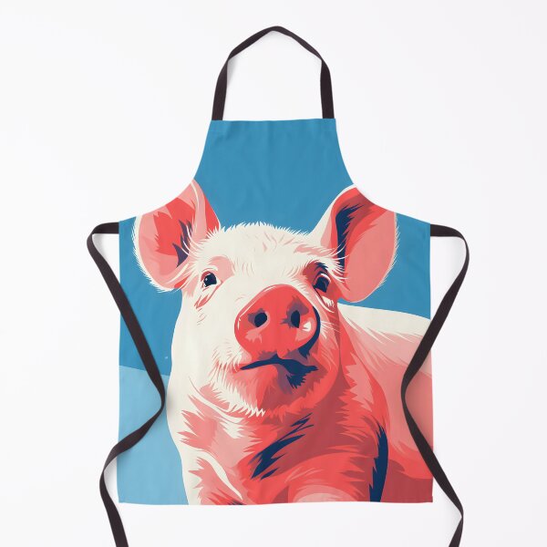 Artikelvorschau, Schwein-Porträt-Kunst. Tier bunt. Tierkissen. entworfen und verkauft von formform.