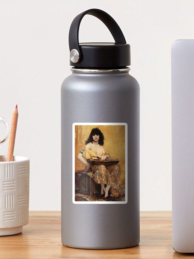 Aperçu 1 sur 3. Sticker avec l'œuvre Portrait de Nadja créée et vendue par morannewebb.