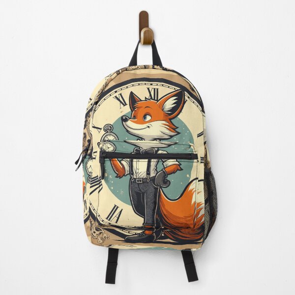 Item preview, Timeless Fox Elegance: Retro Cartoon Reverie designed and sold by ECuteDesigns.