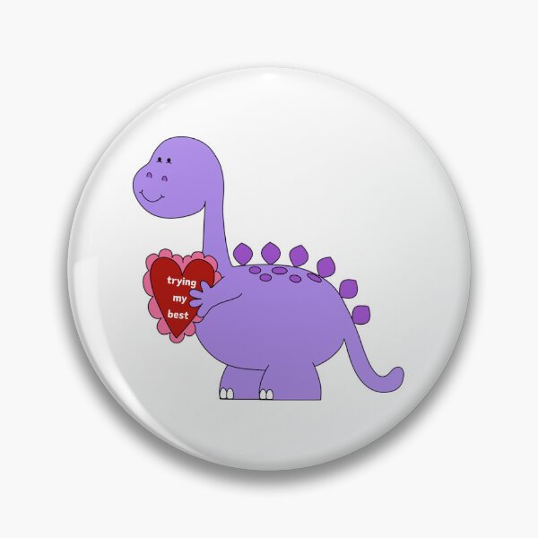 Item preview, trying my best dinasour designed and sold by kamcoates.