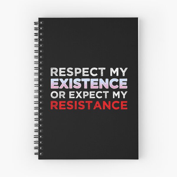 Item preview, Respect My Existence Or Expect My Resistance designed and sold by Cat Lady Designs.