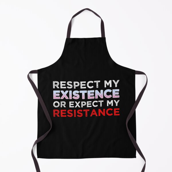 Item preview, Respect My Existence Or Expect My Resistance designed and sold by Cat Lady Designs.