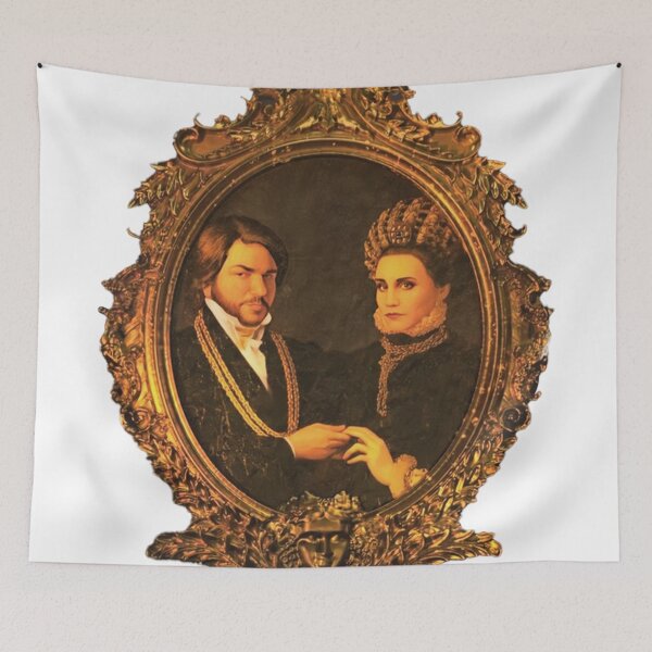 Item preview, Nadja and Lazlo portrait designed and sold by morannewebb.