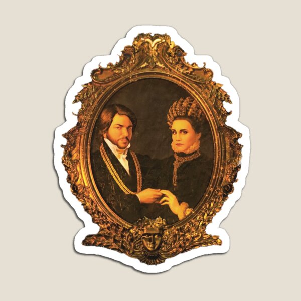 Aperçu de l'œuvre Portrait de Nadja et Lazlo créée et vendue par morannewebb.