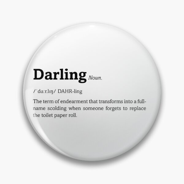 Item preview, Darling definition designed and sold by ByOliB.
