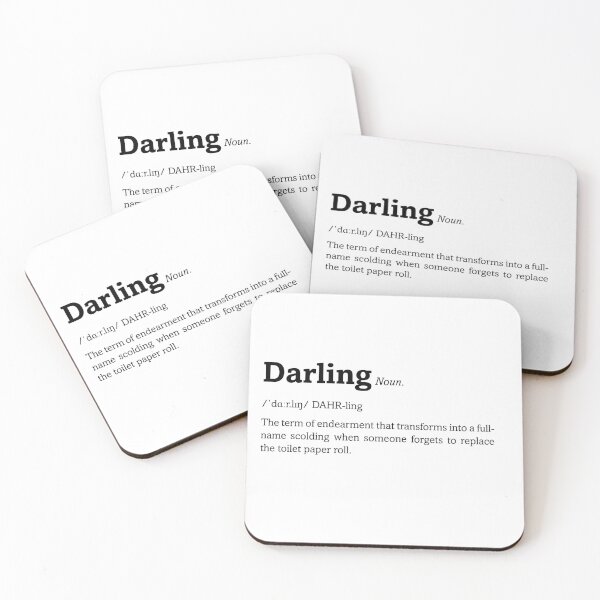 Item preview, Darling definition designed and sold by ByOliB.