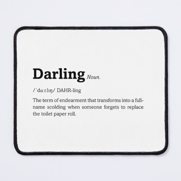 Item preview, Darling definition designed and sold by ByOliB.