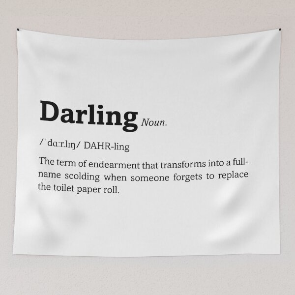 Item preview, Darling definition designed and sold by ByOliB.