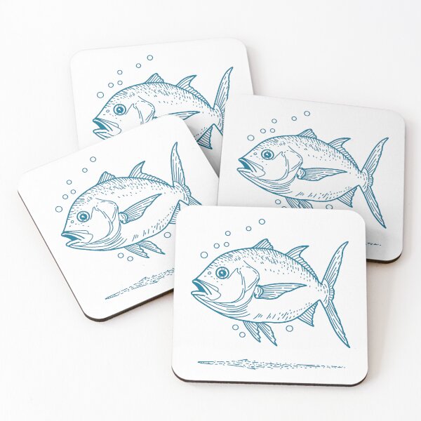 Item preview, Giant Trevally designed and sold by ethnicdrawing.