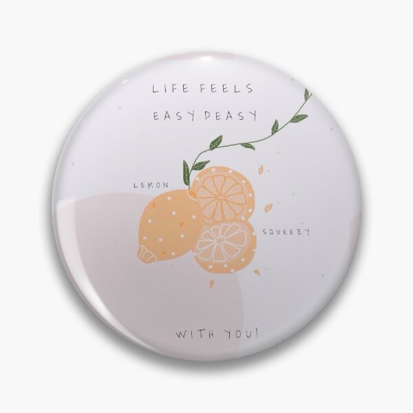 Item preview, Easy Peasy Lemon Squeezy designed and sold by mollylavinia.