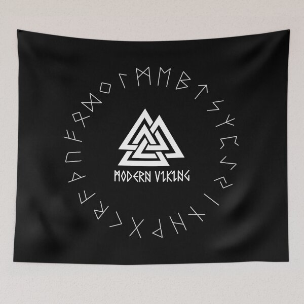 Aperçu de l'œuvre Valknut et Runes créée et vendue par Steve Anderssen.