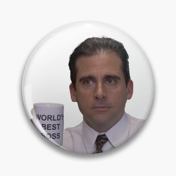 Item preview, Michael Scott - World's best Boss designed and sold by brownnie.