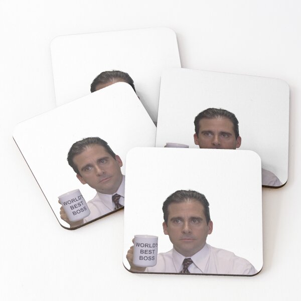 Item preview, Michael Scott - World's best Boss designed and sold by brownnie.