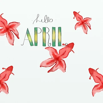Artwork thumbnail, Hello April by Rita Benacci