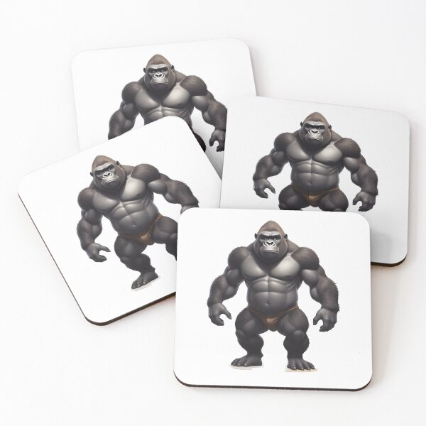 Item preview, gorilla designed and sold by DigiArtFusion.