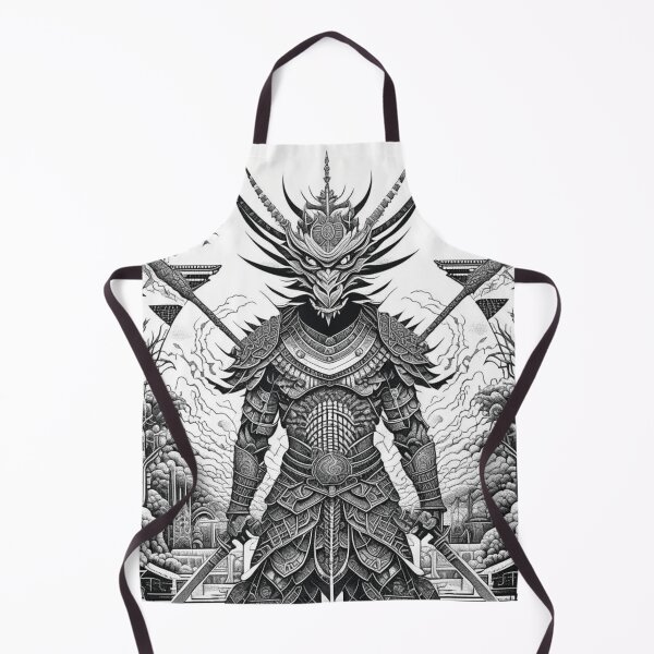 Item preview, Asian Dragon Japanese Samurai Warrior Hybrid designed and sold by HippieFarms11.