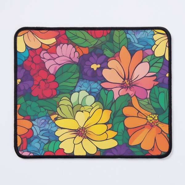 Item preview, LGBTQ Pride Color Floral designed and sold by IBD-HOUS.