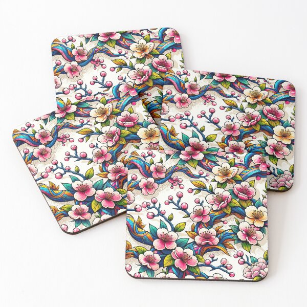 Item preview, Blossoming Elegance - Timeless Cherry Blossom Pattern designed and sold by MnDShirts.
