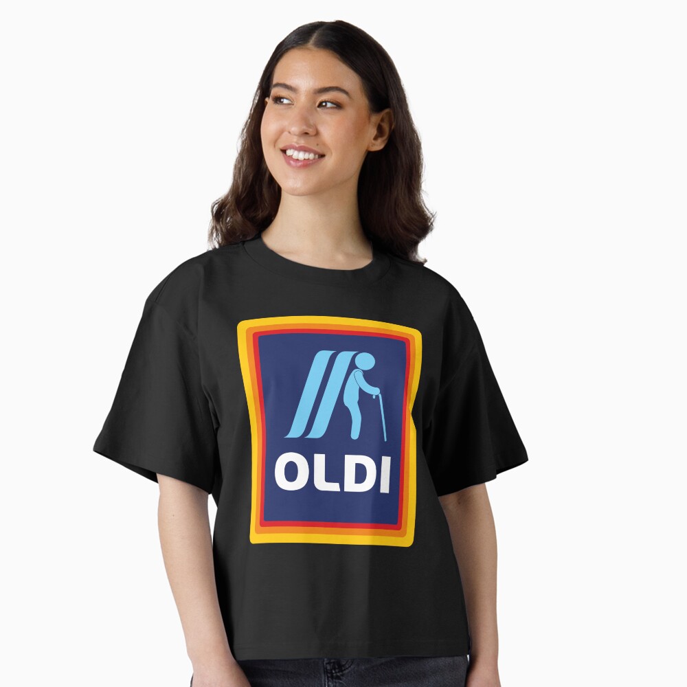 Oldi design logo funny birthday gift, mother's day, father day, Christmas gift Classic T-Shirt