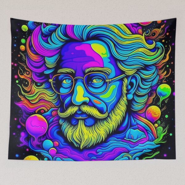 Item preview, Genius of the universe. designed and sold by EpicArtPrints.